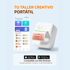 Mini impresora térmica portátil inalámbrica