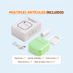 Mini impresora térmica portátil inalámbrica