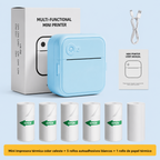 Mini impresora térmica portátil inalámbrica