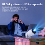 Proyector Inteligente Magcubic HY300 Pro+ – Cine en Casa con Android 14, WiFi 6 y Bluetooth 5.4