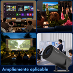 Proyector Inteligente Magcubic HY300 Pro+ – Cine en Casa con Android 14, WiFi 6 y Bluetooth 5.4