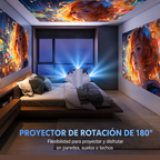 Proyector Inteligente Magcubic HY300 Pro+ – Cine en Casa con Android 14, WiFi 6 y Bluetooth 5.4