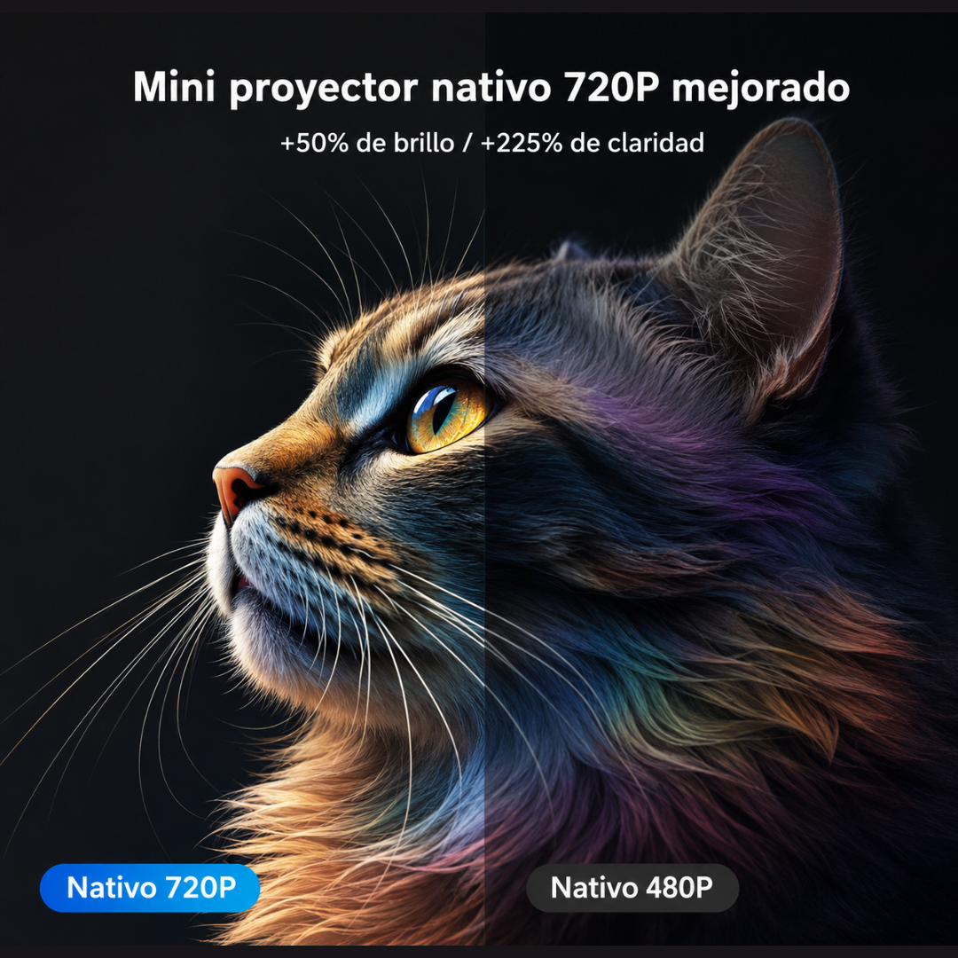 Proyector Inteligente Magcubic HY300 Pro+ – Cine en Casa con Android 14, WiFi 6 y Bluetooth 5.4